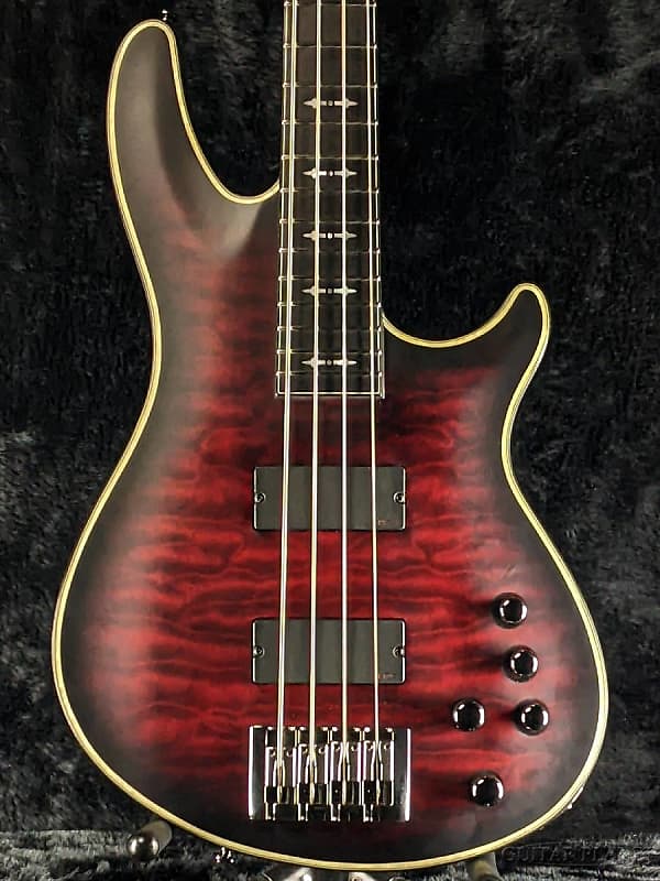 Schecter HELLRAISER EXTREME 4 [AD-HR-EX-BASS-4] -Crimson Red | Reverb