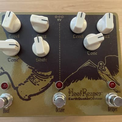 EarthQuaker Devices Hoof Reaper Double Fuzz with Octave Up V2 | Reverb