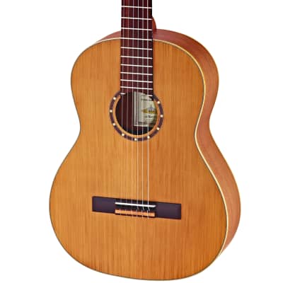Ortega Family Series Cedar Top Nylon String Left-Handed Acoustic Guitar R122L image 1