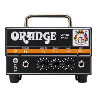 Orange Micro Dark Terror Mini Guitar Amplifier Head (20 Watts) image 2