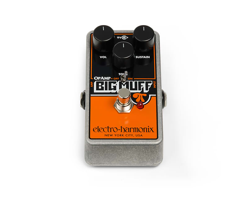 ElectroHarmonix Op Amp Big Muff Pi Reissue Distortion Guitar Reverb