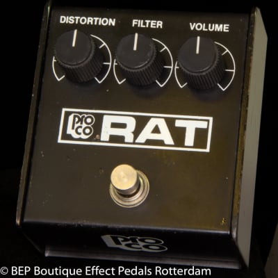 ProCo Small Box RAT 1988 s/n RT-089829 with LM308N op amp built by Woodcutter made in USA image 5