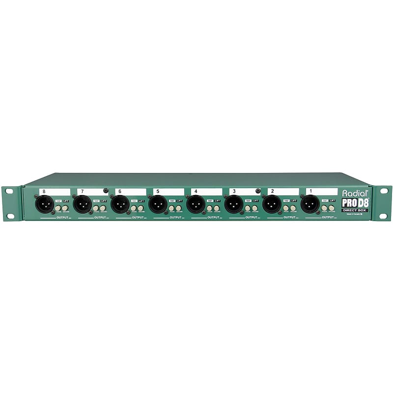 Radial ProD8 8-Channel Rackmount DI image 1