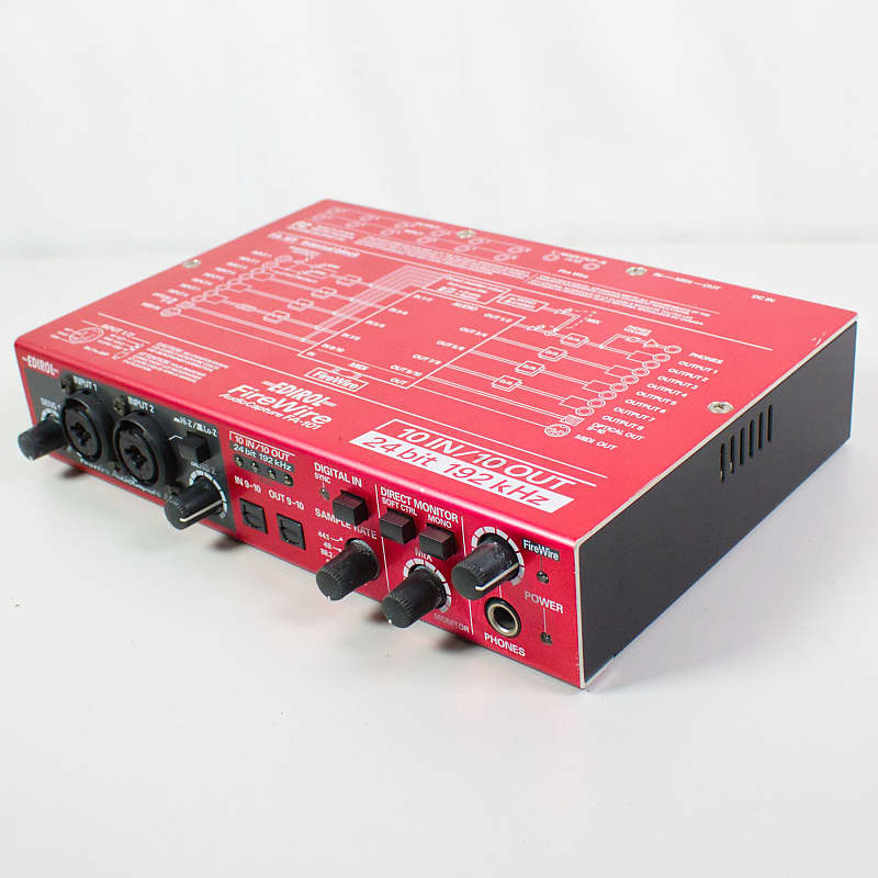 Used Roland Edirol FA-101 Audio Interface - 24-bit - 192 kHz