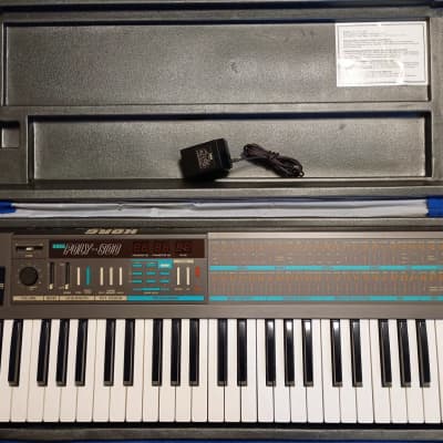 🎹 KORG POLY-800 | Battery Mod + Fully Functional | w/ Case + Original 100V Adapter | Japan Import | Vintage Synth