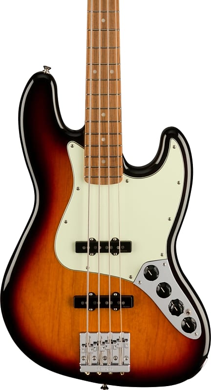 Fender Player Plus Jazz Bass®, 3-Color Sunburst w/ Deluxe Gig Bag image 1