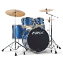 Sonor AQX Stage 5-piece Complete Drum Set Blue Ocean Sparkle