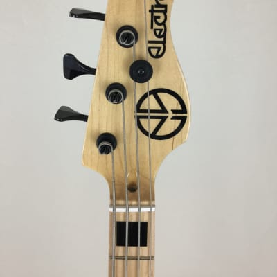 Electra Phoenix Bass Guitar - Gloss Natural (with Electra gig bag) image 5