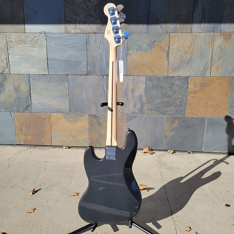 Squier Affinity Jazz Bass Charcoal Frost Metallic | Reverb