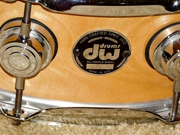 DW Collector's Series 5.5x14 Snare*Ten & Six All Maple Shell*Satin  Finish*2001*