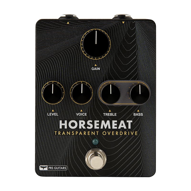 Paul Reed Smith PRS Horsemeat Transparent Overdrive Effects Pedal