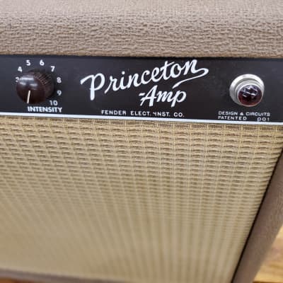Fender Princeton Amp  1962 fully service 100% playing and in amazing condition closet classic image 2