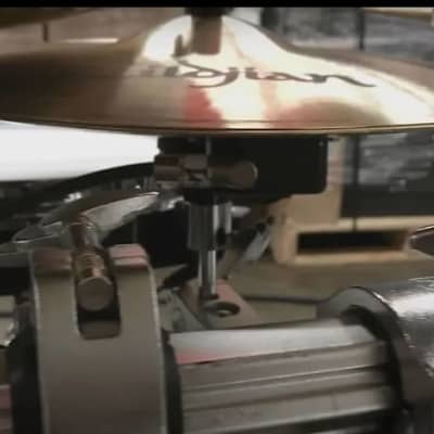 Rick Allen's Def Leppard, Autographed Zildjian-Hart 13" Dyno-Beat Hi Hat Trigger Cymbal PLUS Tour Artifacts. (#4004) ! image 9