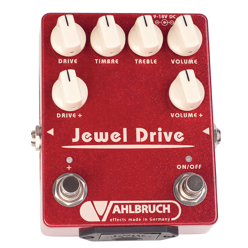 Vahlbruch Jewel Drive, 2 Channel Overdrive pedal, NEW, made in Germany image 1