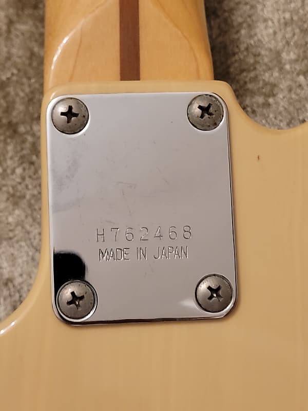 1976 Greco TE 500 Telecaster Thinline | 3.38 kg | Maxon PUs