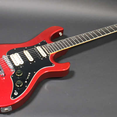 1981 Gibson Victory X MV-10 with Stopbar Tailpiece - Candy Apple Red image 5