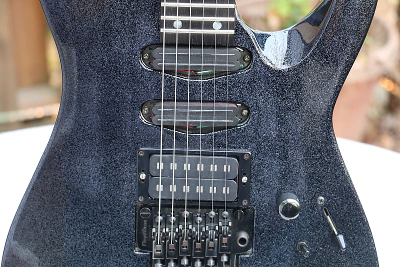 Kramer ProAxe Deluxe 1989 Black Sparkle