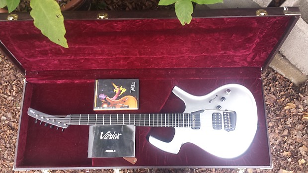 Parker Adrian Belew Signature Fly (Not DF842)  Arctic Silver Guitar/ SUPER rare BEAUTY image 1