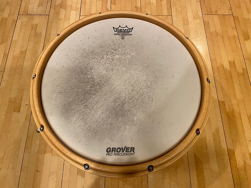 パーカッション・打楽器 GROVER PROPERCUSSION Grover Custom ProPercussion Snare Drum - Burnt Orange 6.5x14