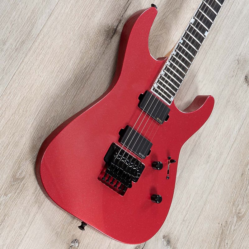 ESP USA M-II DX FR Guitar, Ebony Fretboard, EMG 81-X / 85-X 