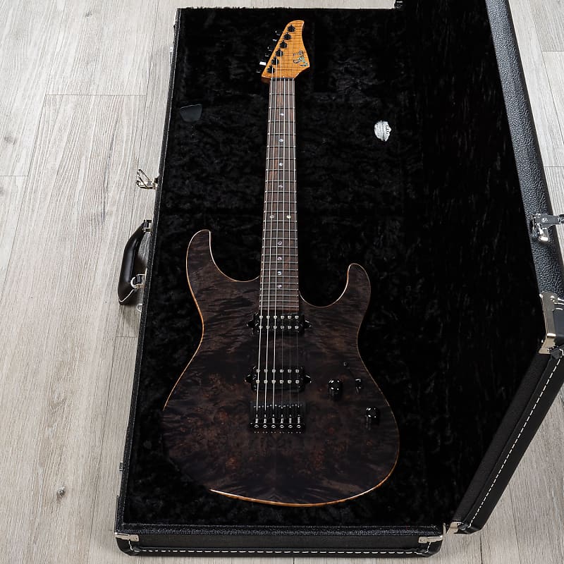 Suhr Custom Modern HH Guitar, Ziricote Fretboard, Waterfall Suhr Custom Modern HH Guitar, Ziricote Fretboard, Waterfall
