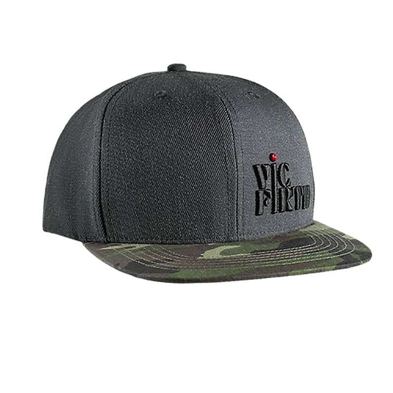 Vic Firth 6 Panel Snapback Hat - Gray Camo | Reverb Australia