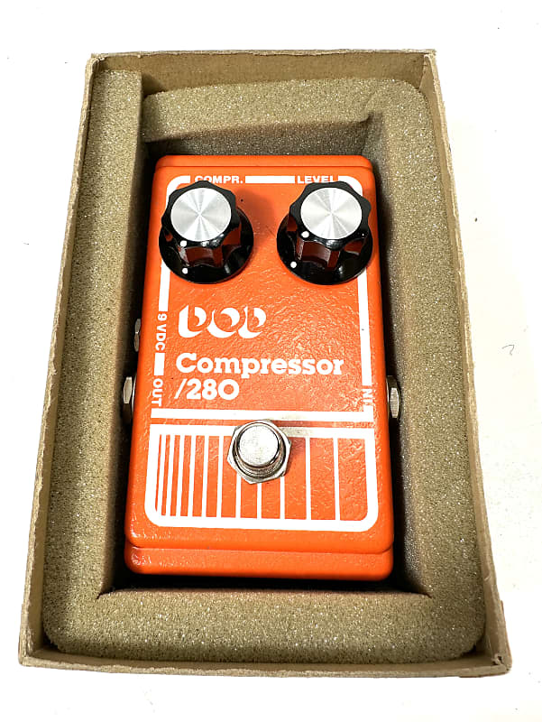 DOD 280 original Compressor 1980s orange with original box and power supply image 1