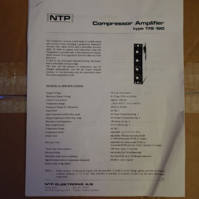 NTP 179-120 Stereo Compressor image 5
