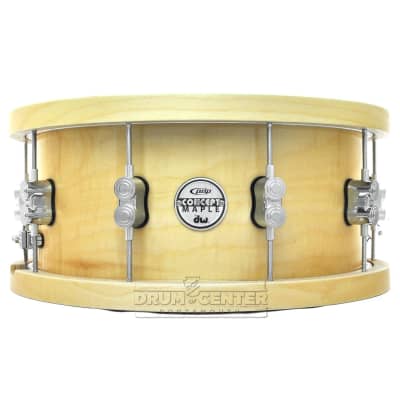 PDP 20ply Maple Snare Drum 14x6.5 w/Wood Hoops image 2
