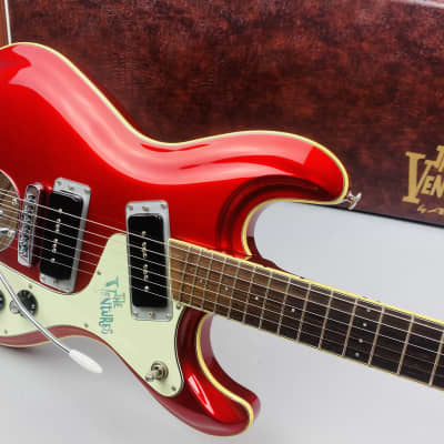Aria The Ventures-40th Anniversary SN-002-Walk Don't Run- 2002 Candy Apple Red image 1