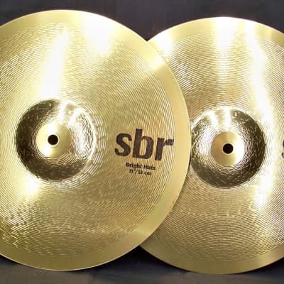 Sabian SBR 13" Bright Hi Hat Cymbals/Model #SBR1302BR/New image 3