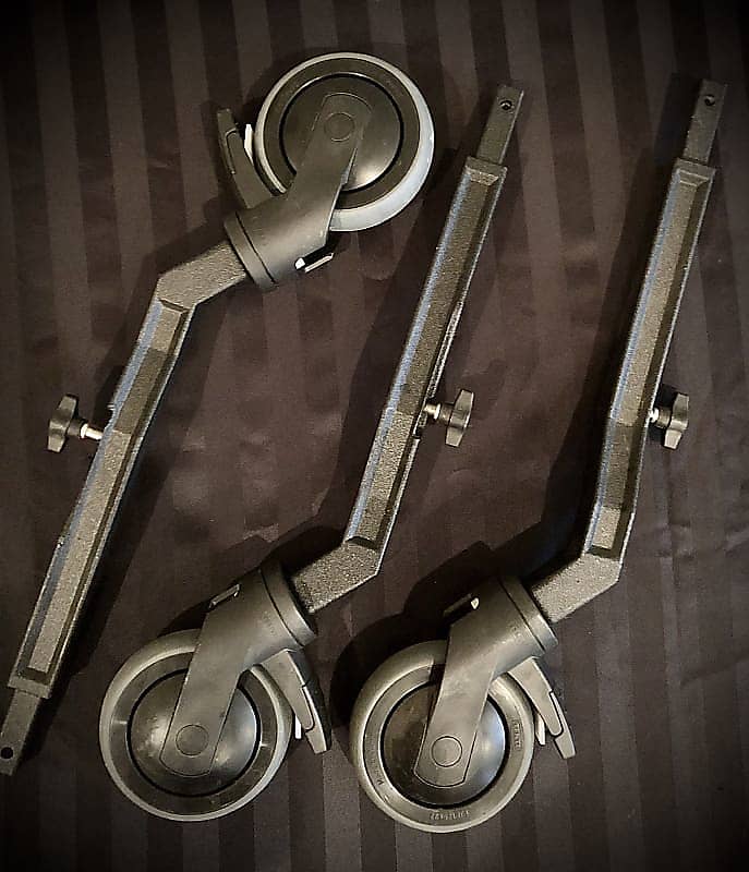 Adams Set of Three (3) Legs With Wheels & Brakes to an Adams Reverb