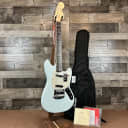 Fender American Performer Mustang - Satin Sonic Blue with Rosewood Fingerboard