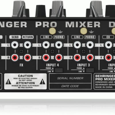 Behringer DJX750 Pro DJ Mixer | Reverb UK