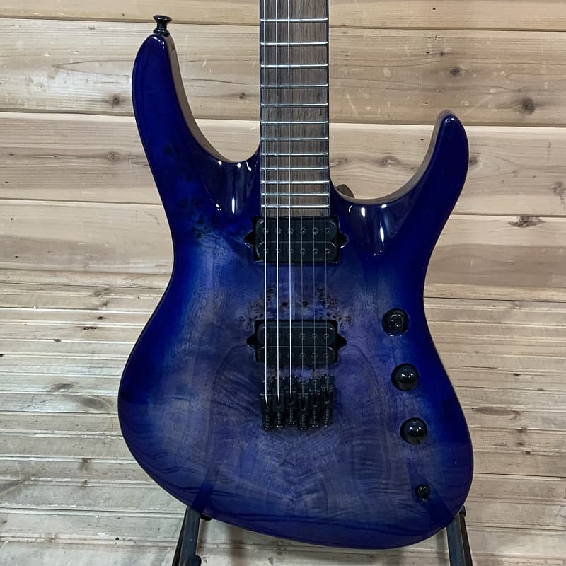 Jackson Pro Series Signature Chris Broderick Soloist 6 Electric Guitar - Transparent Blue image 1