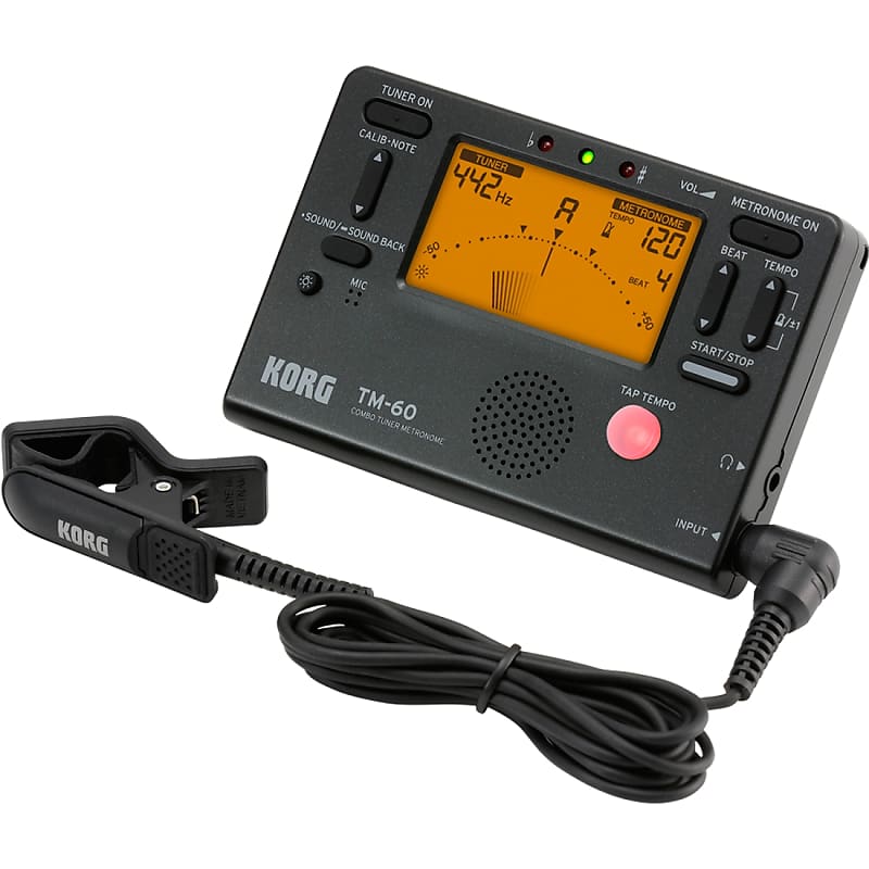 TM-60C Combo Tuner / Metronome with Contact Microphone image 1