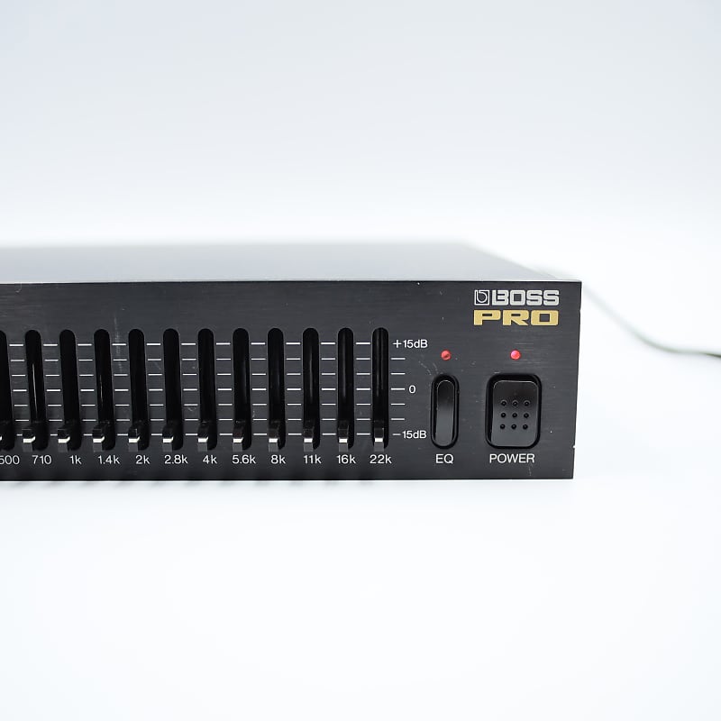 Boss Pro GE-21 Graphic Equalizer With Adapter Made in Japan