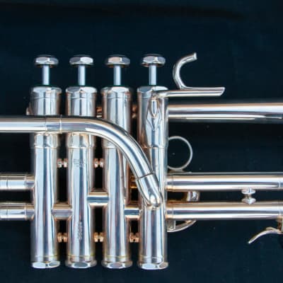 Schilke P5-4 Bb/A Piccolo Trumpet, Silver Plate | Reverb