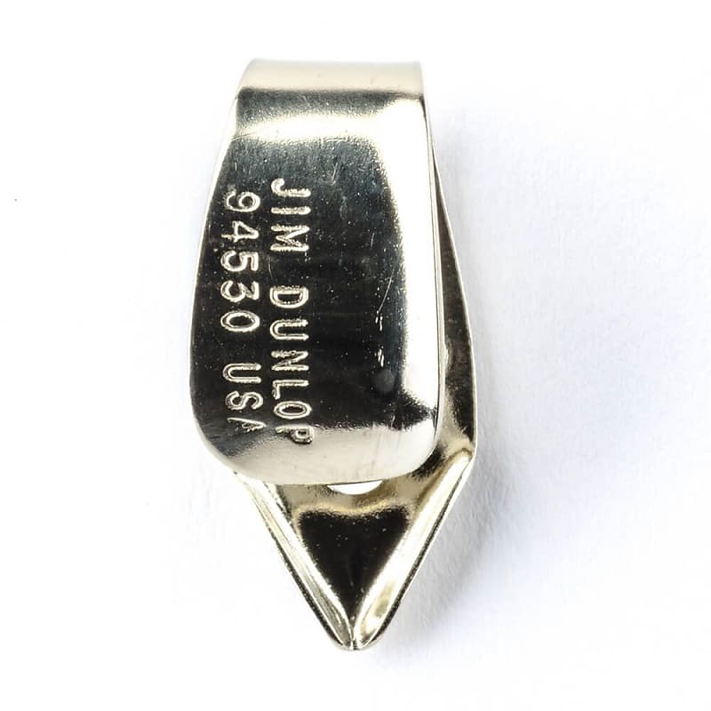Dunlop 3040TLS Nickel Silver Left-Handed Finger/Thumbpicks (20-Pack) image 1