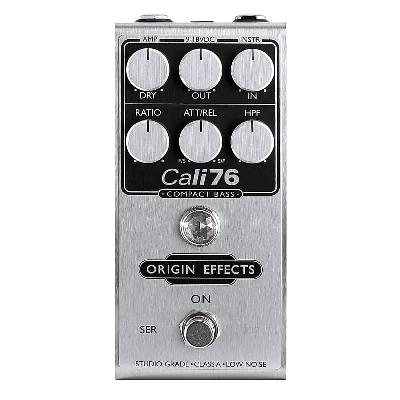 Origin Effects Cali76 Compact Bass Studio-Grade FET Compressor Cali76-CB image 1