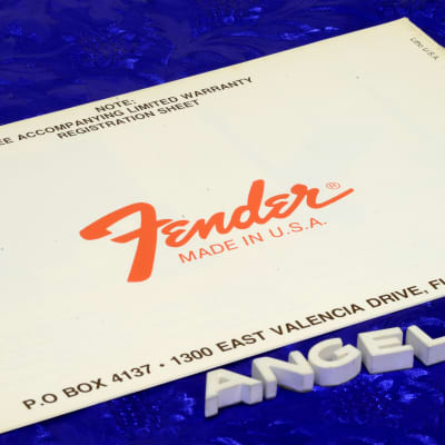 Fender Bassman 70 Amplifier '80s Owner's Manual Booklet Original N.O.S. Print image 2