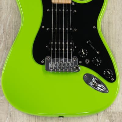 G&L USA Fullerton Deluxe Legacy HB HSS Guitar, Sublime Green, Maple Fretboard, Deluxe Gig Bag image 1