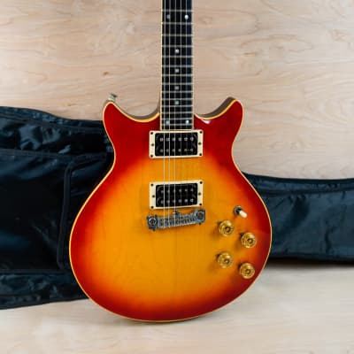 Greco MR-1000 double cut les paul custom 1977 Cherry sunburst