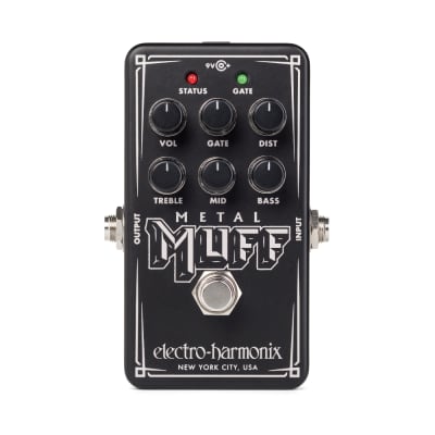 New Electro-Harmonix EHX Nano Metal Muff w/Gate Distortion Guitar Effects Pedal image 1