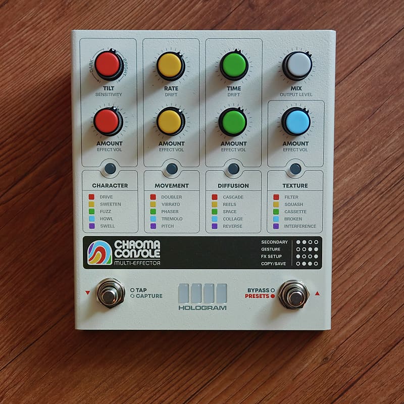 美品 Hologram Electronics Chroma Console Hologram Chroma Console - Pedal on ModularGrid
