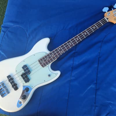 Fender Player Mustang Bass 2016 - Olympic White image 3
