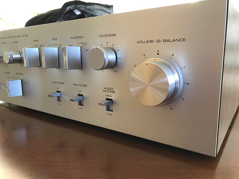 Yamaha CA-600 integrated amplifier sweet vintage sound