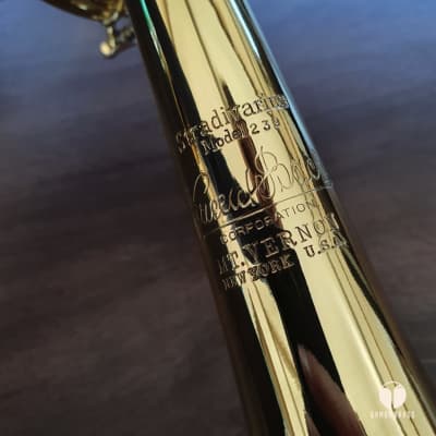 Bach Stradivarius 239 CL Mt Vernon N.Y. LARGE Bore Trumpet | Gamonbrass image 16