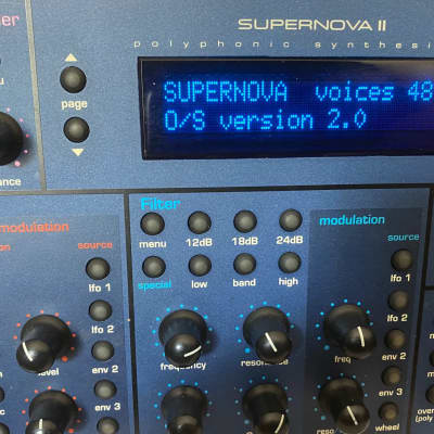 Novation Supernova II with 48 voice upgrade - rare REDUCED! image 2