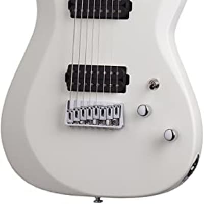 Schecter C-8 Deluxe, Satin White, 8-String 441 image 1